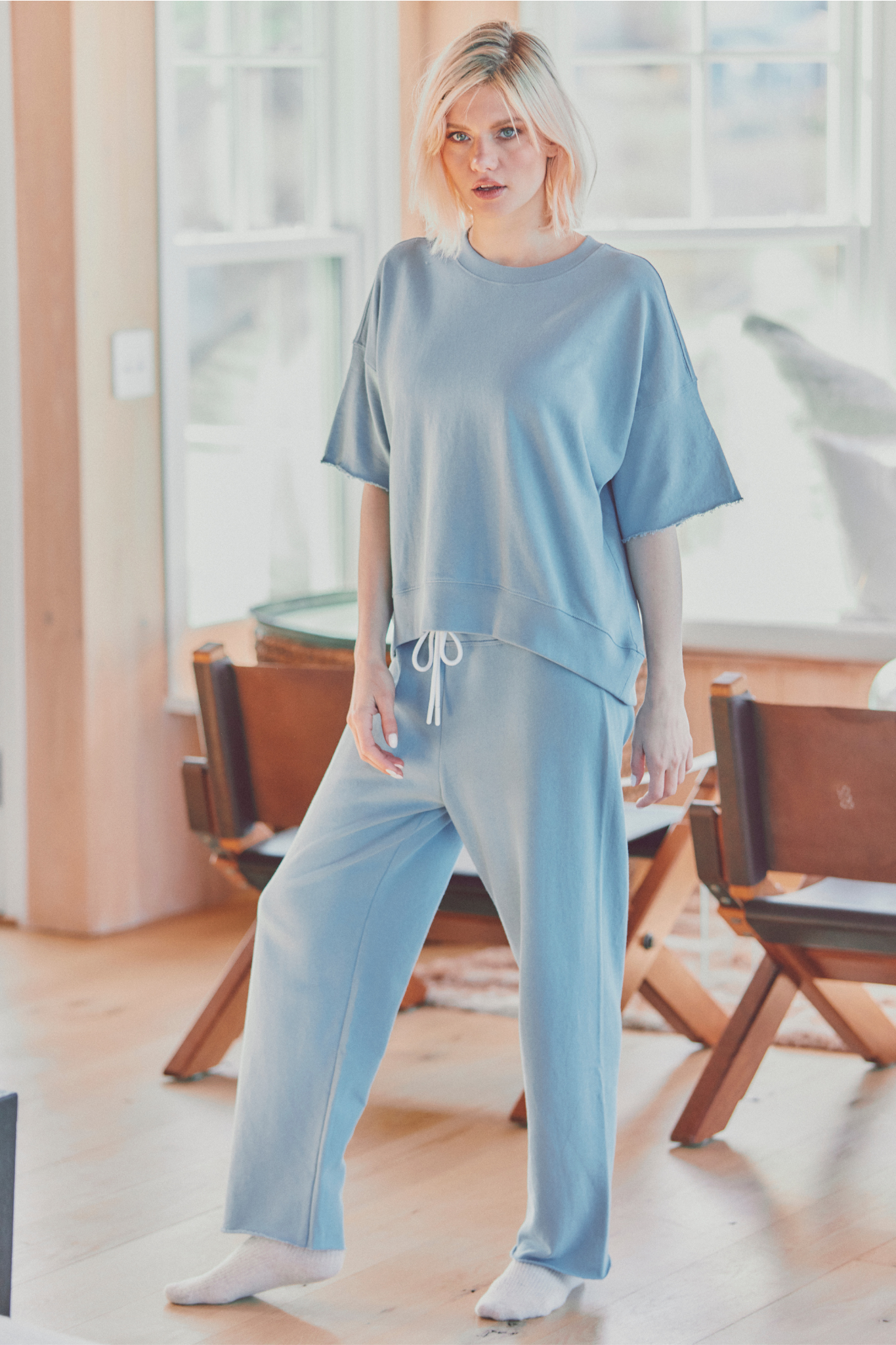 Sale Heidi Elbow Sleeve Sweatshirt