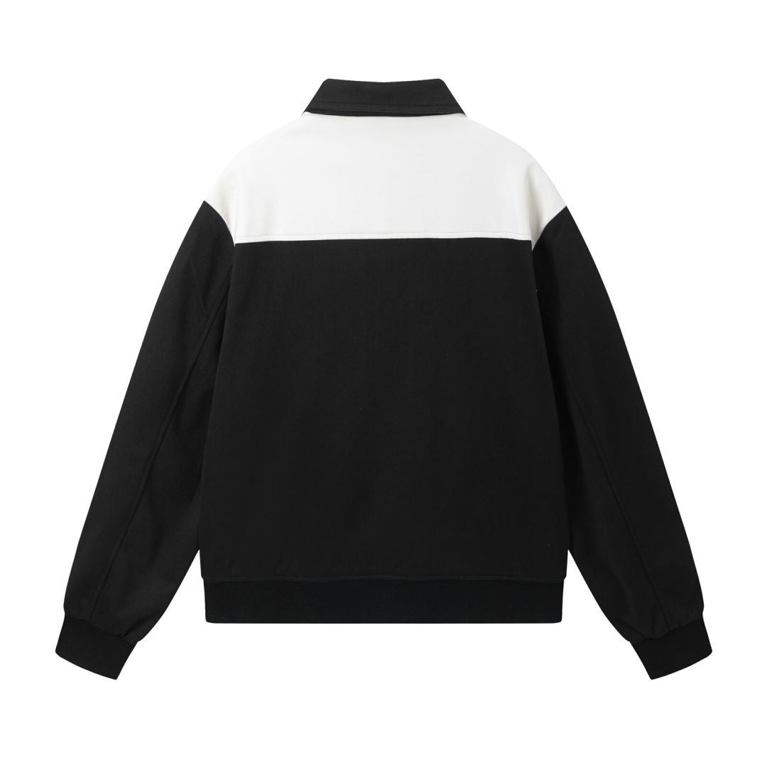 Amiri Jacket Spring and Autumn AMI Letter Pattern Baseball Jacket Jacket Men's and Women's