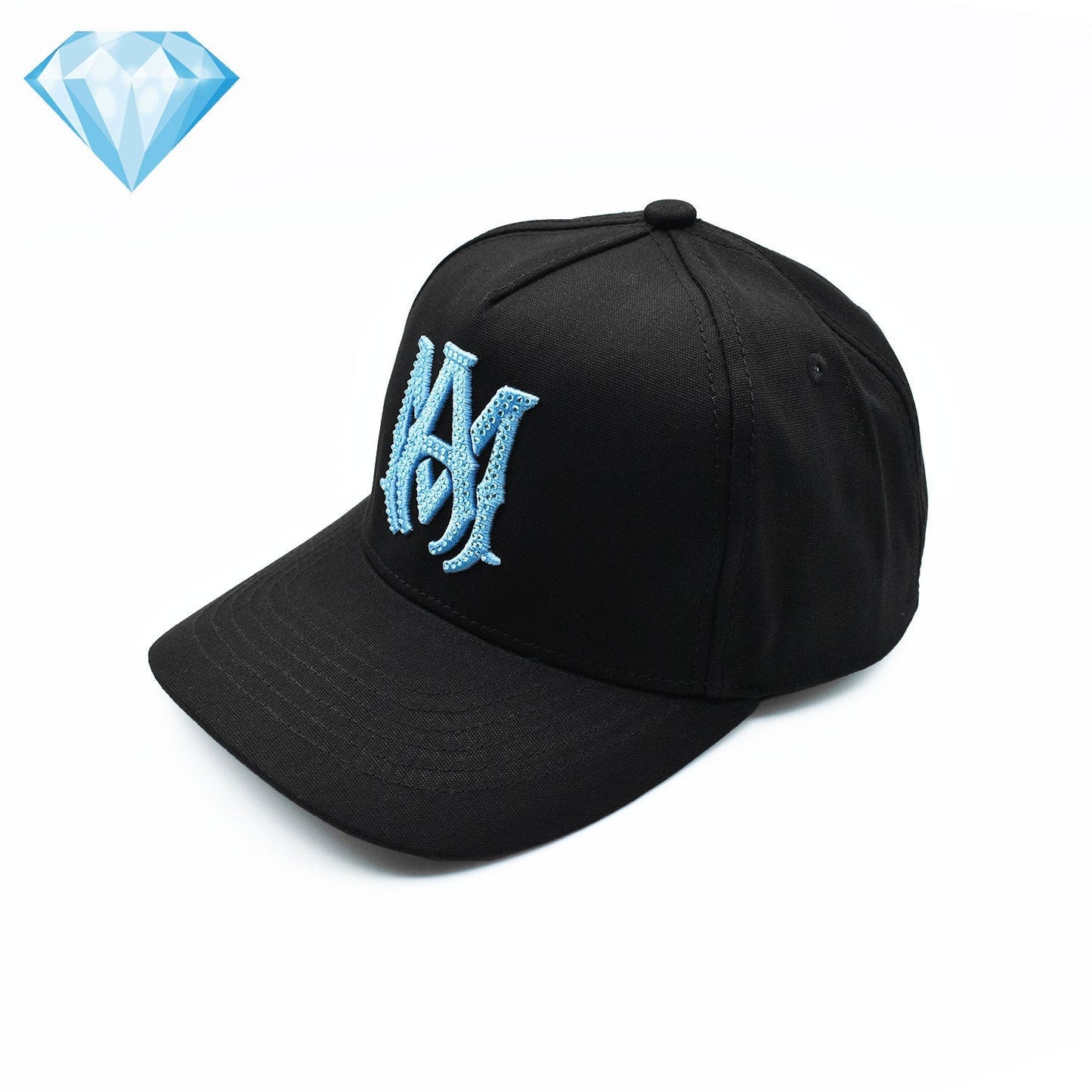 Amiri hat embroidery diamond