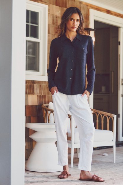 Sunset Pant in Slub Cotton