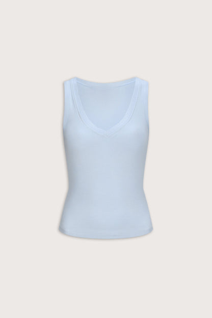 365 Sculpting Lounge Reversible Tank - Baby Blue