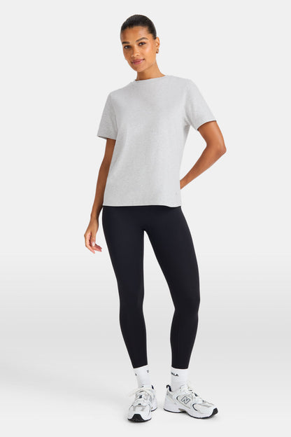Elevated T-Shirt - Grey Marl