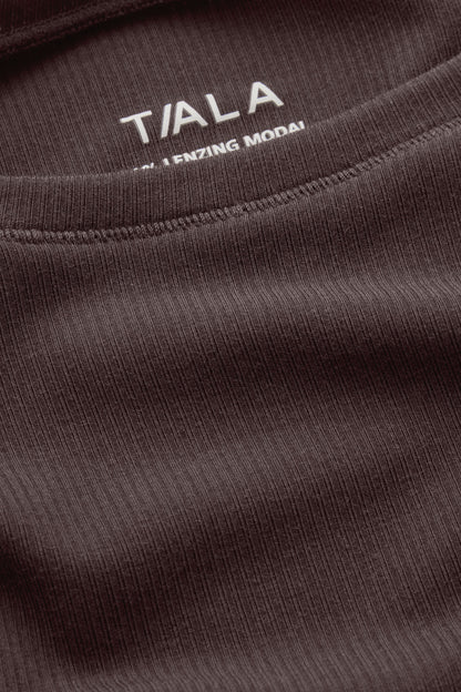 365 Sculpting Lounge T-Shirt - Espresso