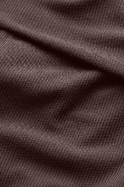 365 Sculpting Lounge Fold Waist Flared Trousers - Espresso