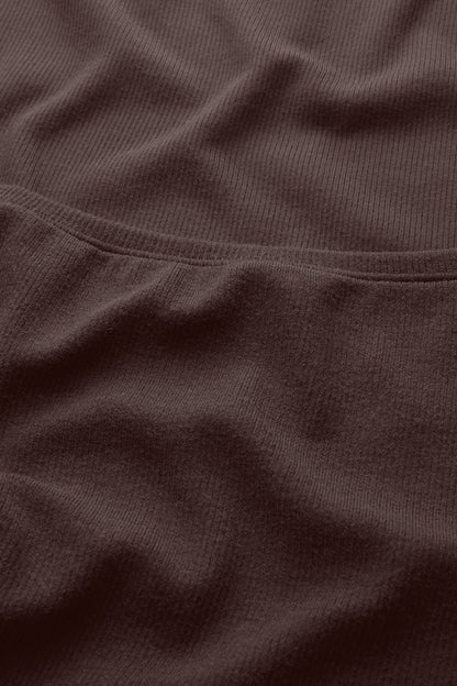 365 Sculpting Lounge Square Neck Vest - Espresso