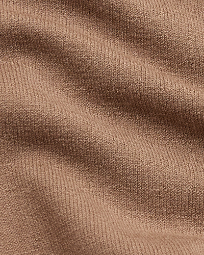 Truffle Dressy V-Neck Sweater