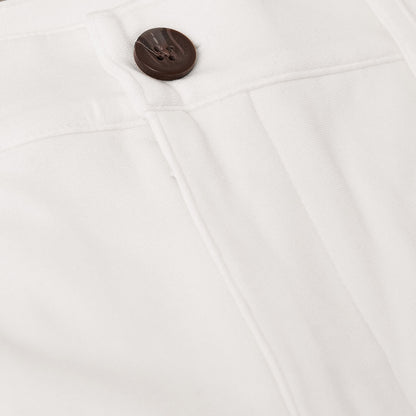 Ivory Neutral Chino Shorts