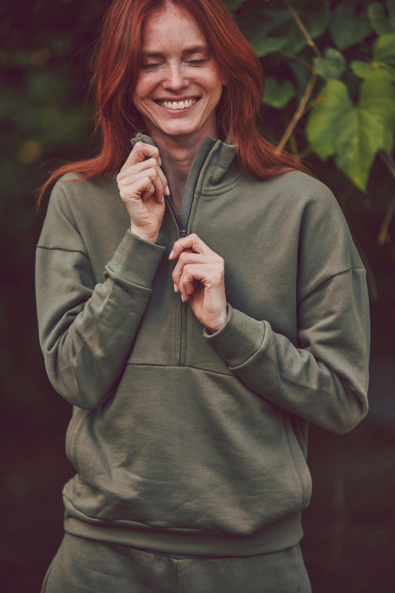 Marine Half Zip Pullover