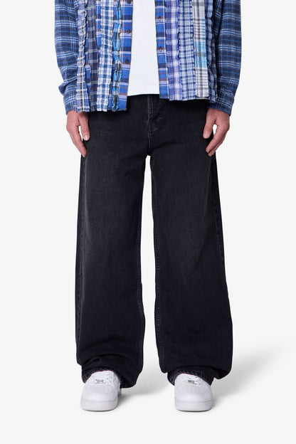 Baggy Denim - Stone Wash Black