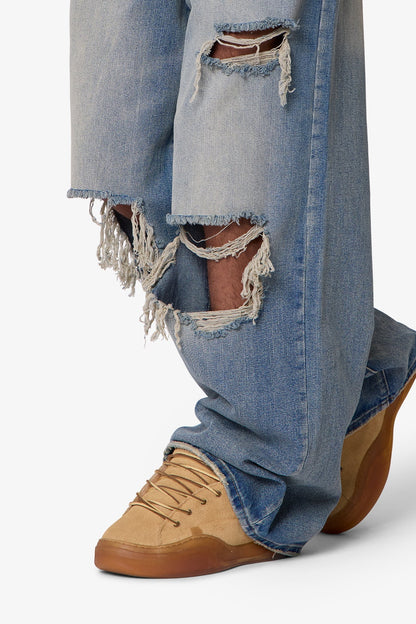 Blowout Rave Denim - Vintage Blue