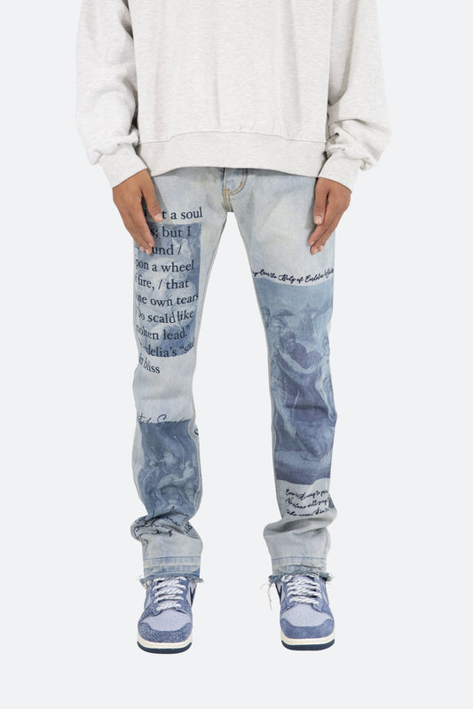 D243 Straight Denim - Blue
