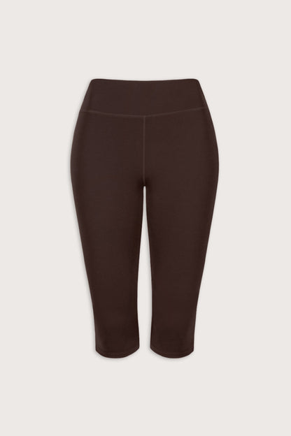 DayFlex Capri Legging - Chestnut Brown