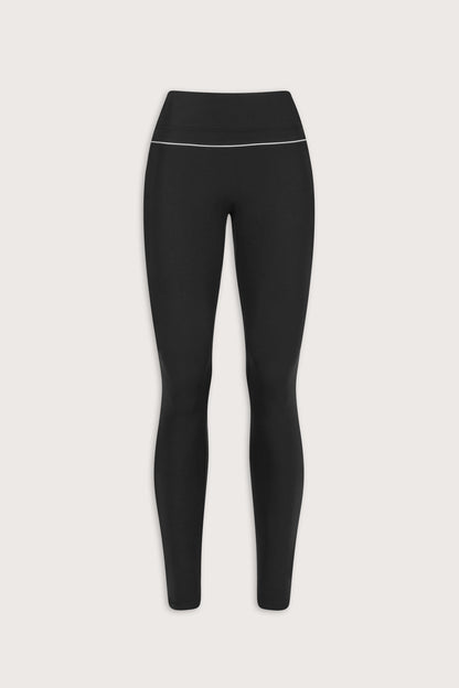 DayFlex Contrast Sweetheart Legging - Shadow Black