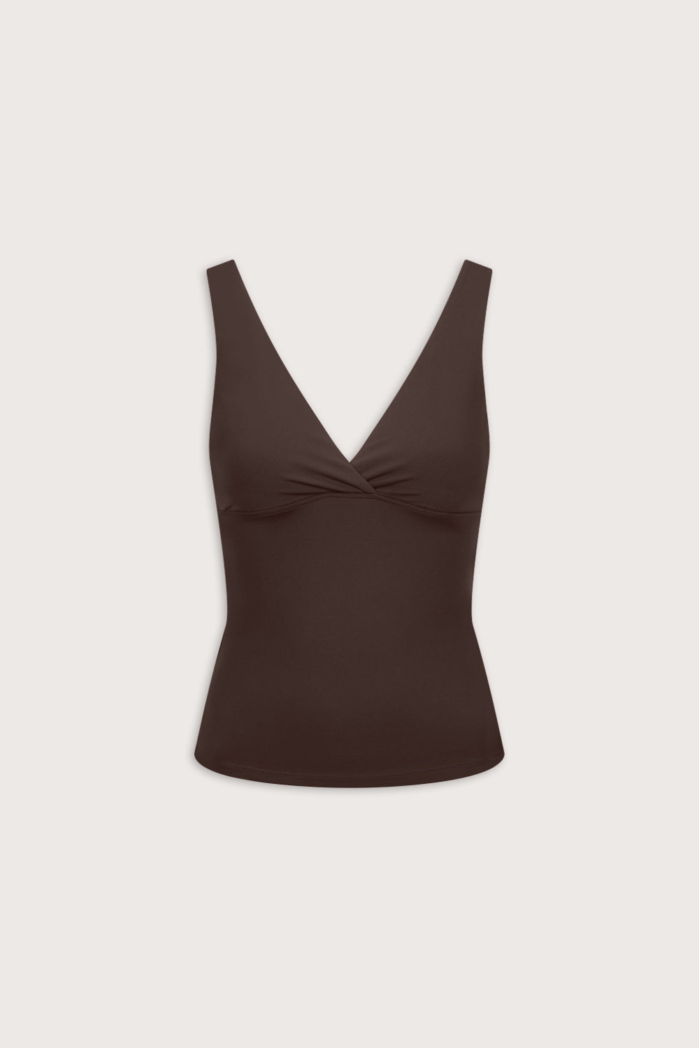 DayFlex V Neck Vest - Chestnut Brown