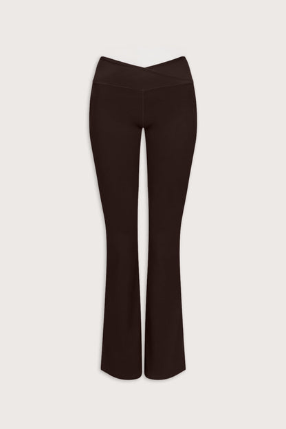 DayFlex Wrap Flared Yoga Pant - Americano