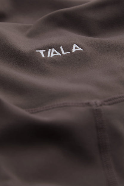 DayFlex Wrap Flared Yoga Pant - Mocha Brown