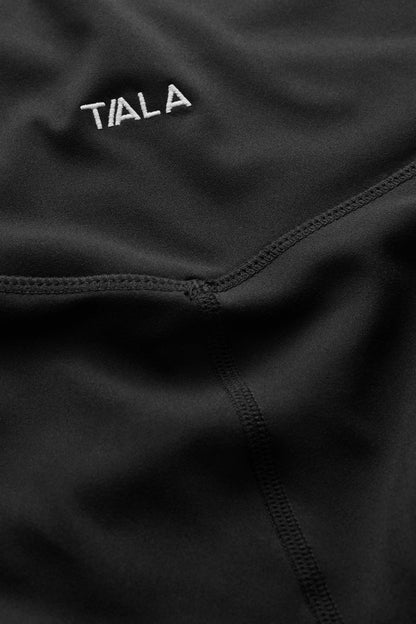 DayFlex Wrap High Waisted Legging - Shadow Black