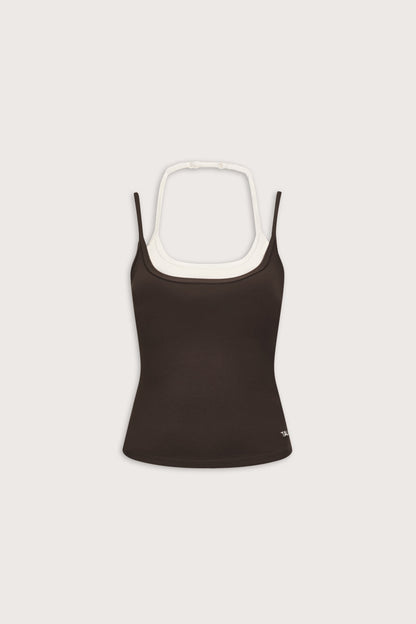 DayFlex Double Layer Vest - Americano / Ivory