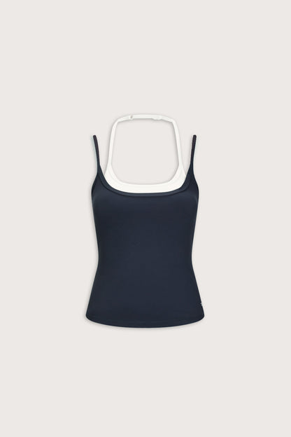 DayFlex Double Layer Vest - Midnight Navy / Ivory
