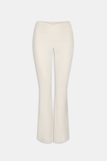 DayFlex Wrap Flared Yoga Pant - Buttermilk