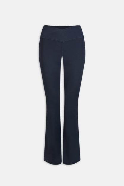 DayFlex Wrap Flared Yoga Pant - Midnight Navy