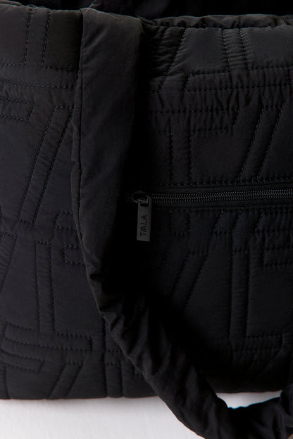 Essential Padded Tote Bag - Black