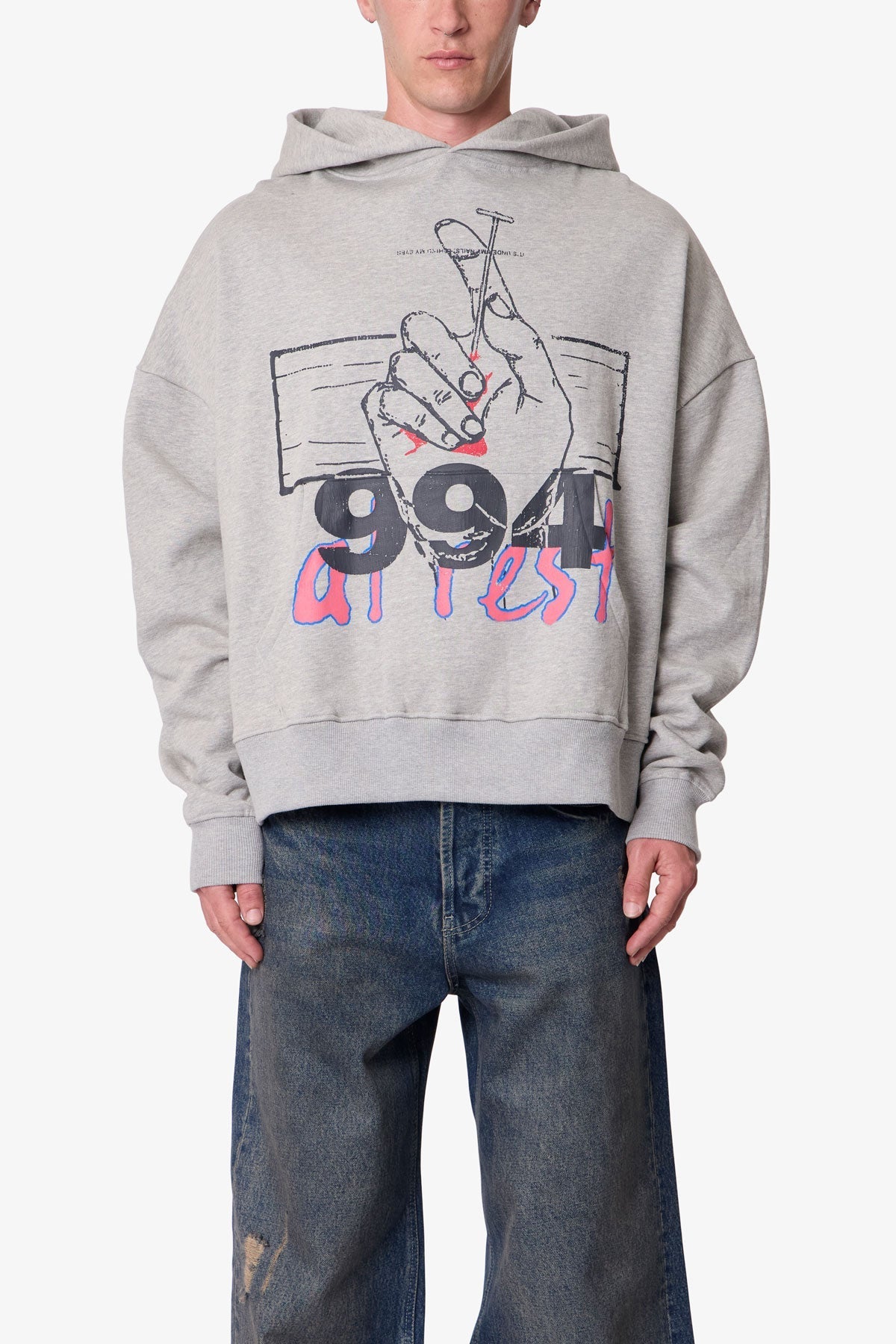 Fade Away Hoodie - Grey
