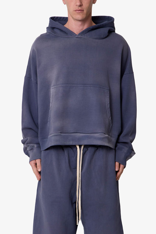 Gradient Pullover Hoodie - Washed Navy