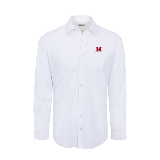 Miami Ohio Apex Performance Dress Shirt White