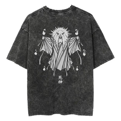 2024Streetwear Tshirt Japanese Anime Graphic Vintage Washed (Part 2)