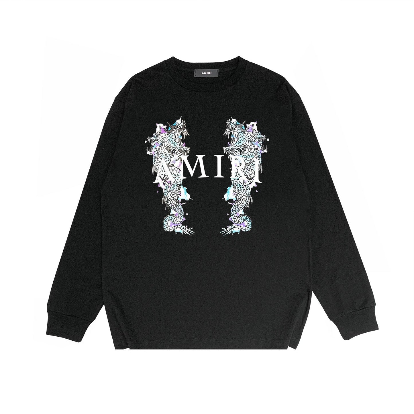 Amiri Long Sleeve Shirt Long Sleeve Long-Sleeved T-Shirt Blouse
