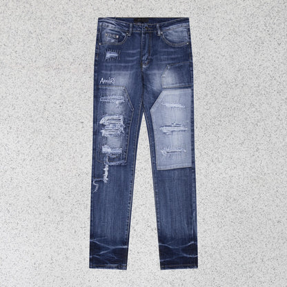 Amiri Jeans Trendy Casual Ripped Jeans