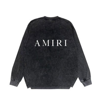 Amiri Long-Sleeve Shirt Vintage Long Sleeve T-shirt