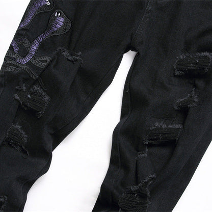 Amiri Jeans Ripped Stretch Jeans