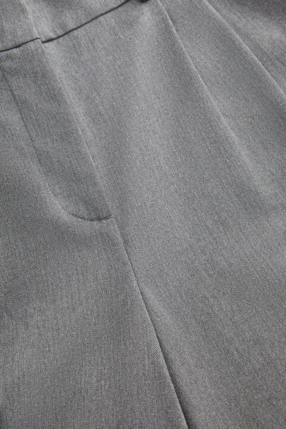Everyday Tailoring Adjustable Multiway Cargo Trousers - Charcoal Grey Marl