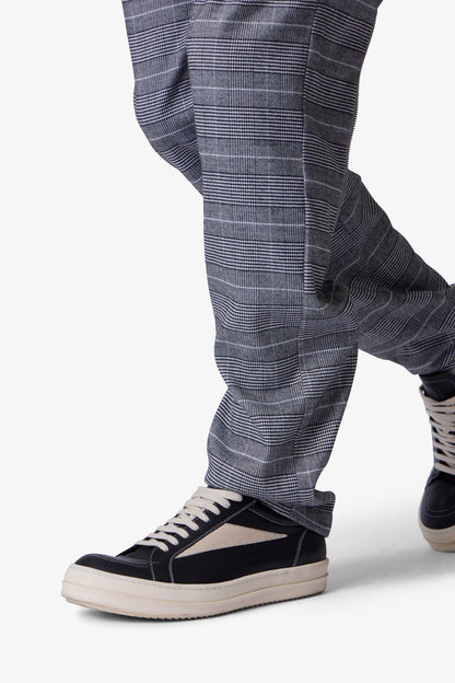 Punk Zip Trouser Pants - Black/Grey