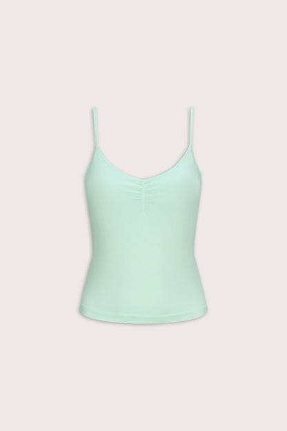 Sculpt Seamless Ruched Vest - Soft Mint