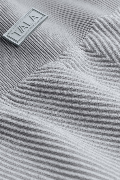 Seamless Rib Shorts - Vintage Grey
