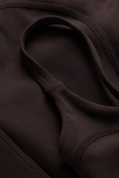 SoftSet Cross Back Sports Bra - Americano