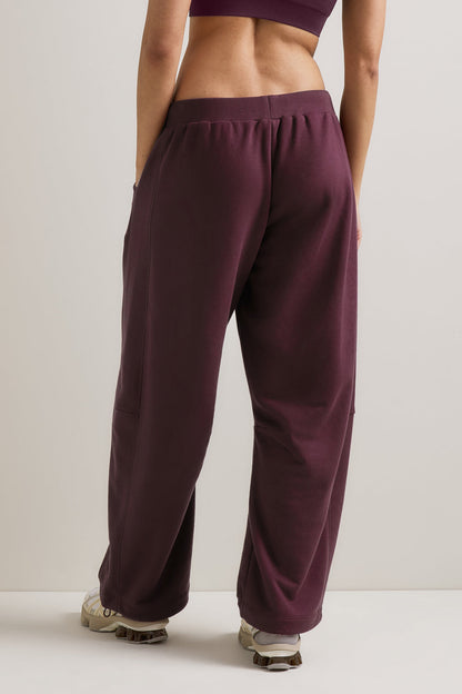 Barrel Leg Jogger - Fig