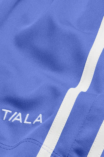 Contrast Stripe Short - Iris Blue
