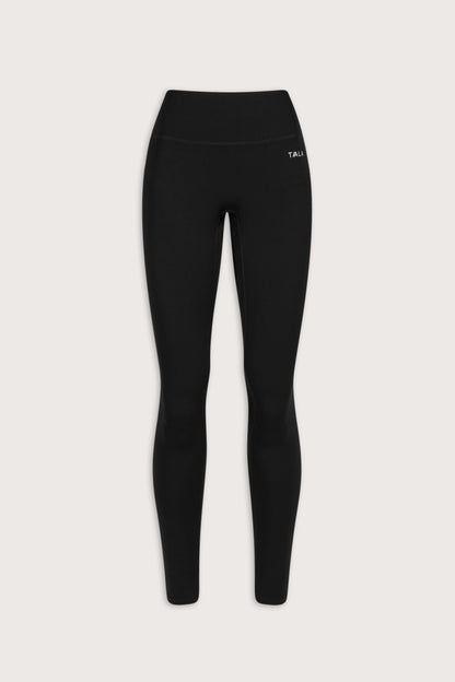 SkinLuxe Contrast Piping Legging - Shadow Black