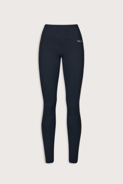 SkinLuxe Contrast Piping Legging - Midnight Navy