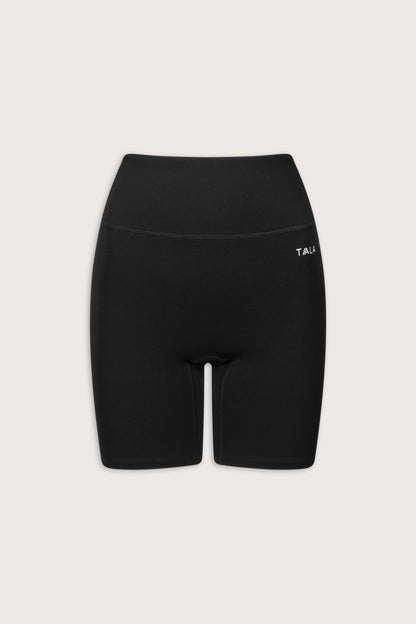 SkinLuxe Contrast Piping Short - Shadow Black