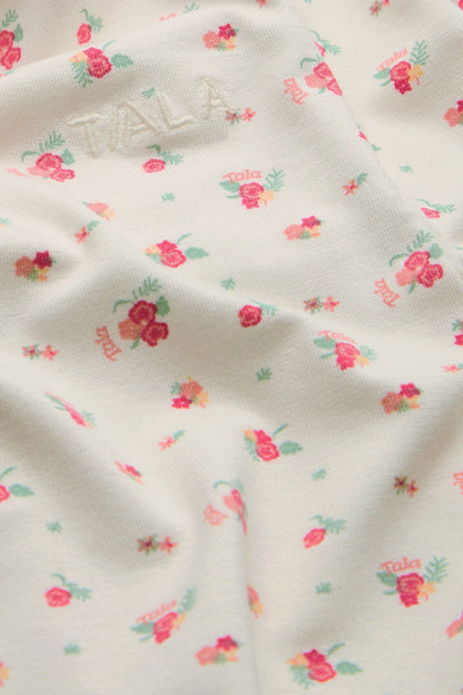 Pyjama Bottoms - Ivory Floral Print