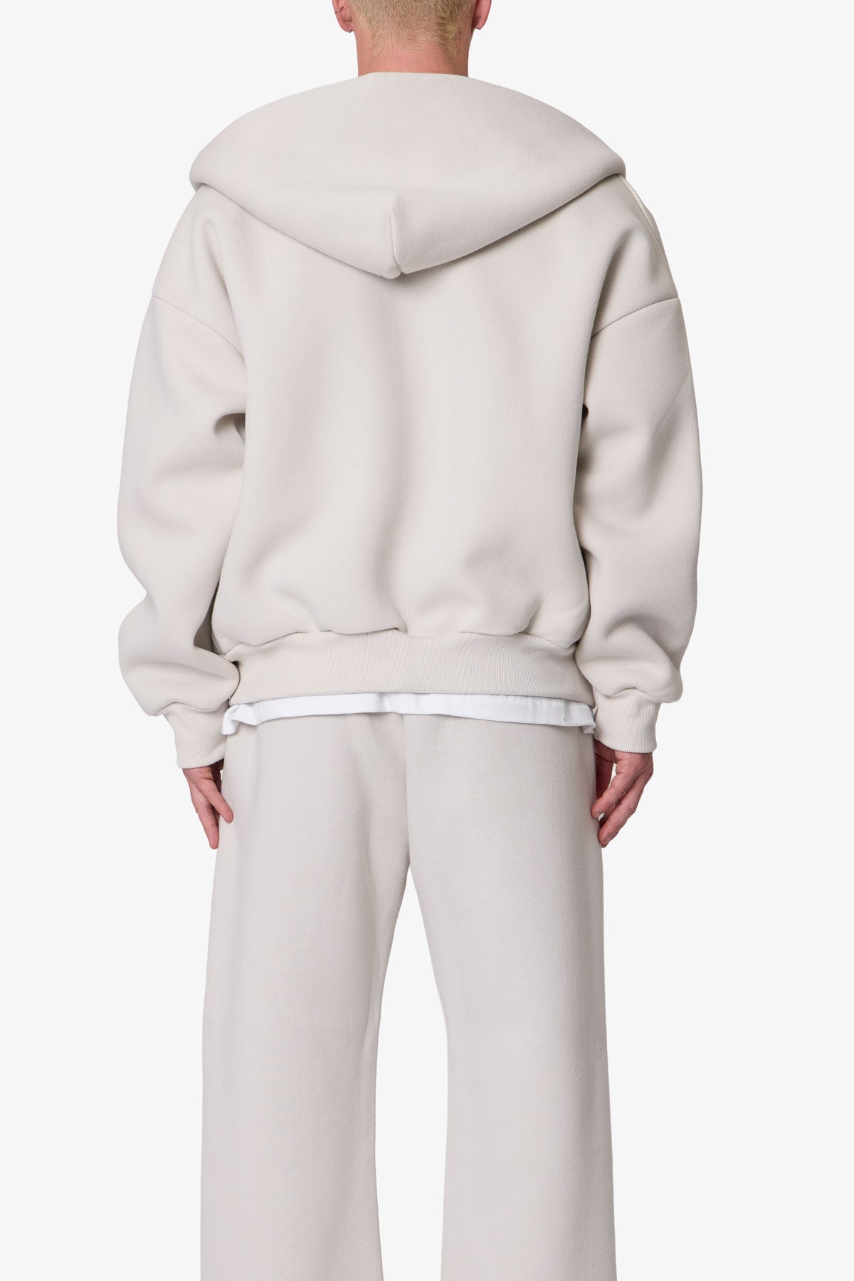 Stiff Lounge Zip Up Hoodie - Grey
