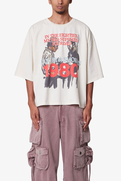 Supplier Printed Tee - White