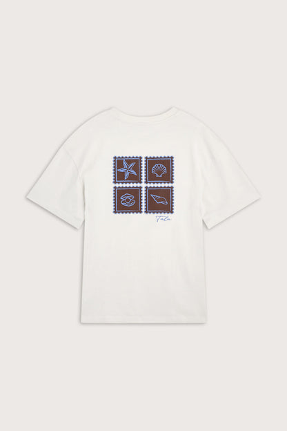 TALA Postcard Graphic Tee - Ivory