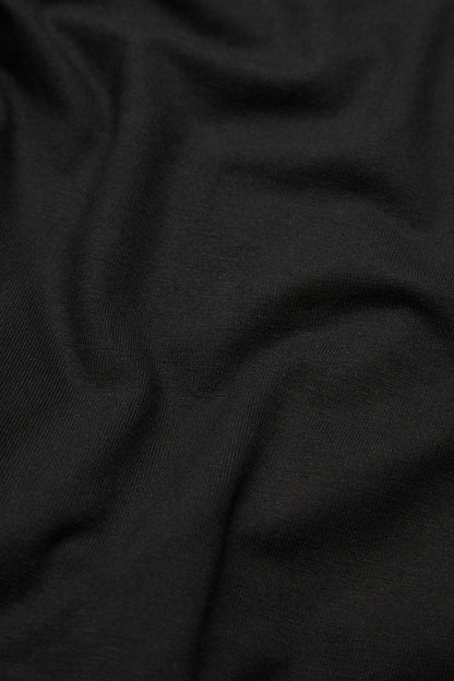 Multiway Long Sleeve Tie Top - Shadow Black