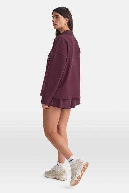 Rugby Polo Sweatshirt - Fig